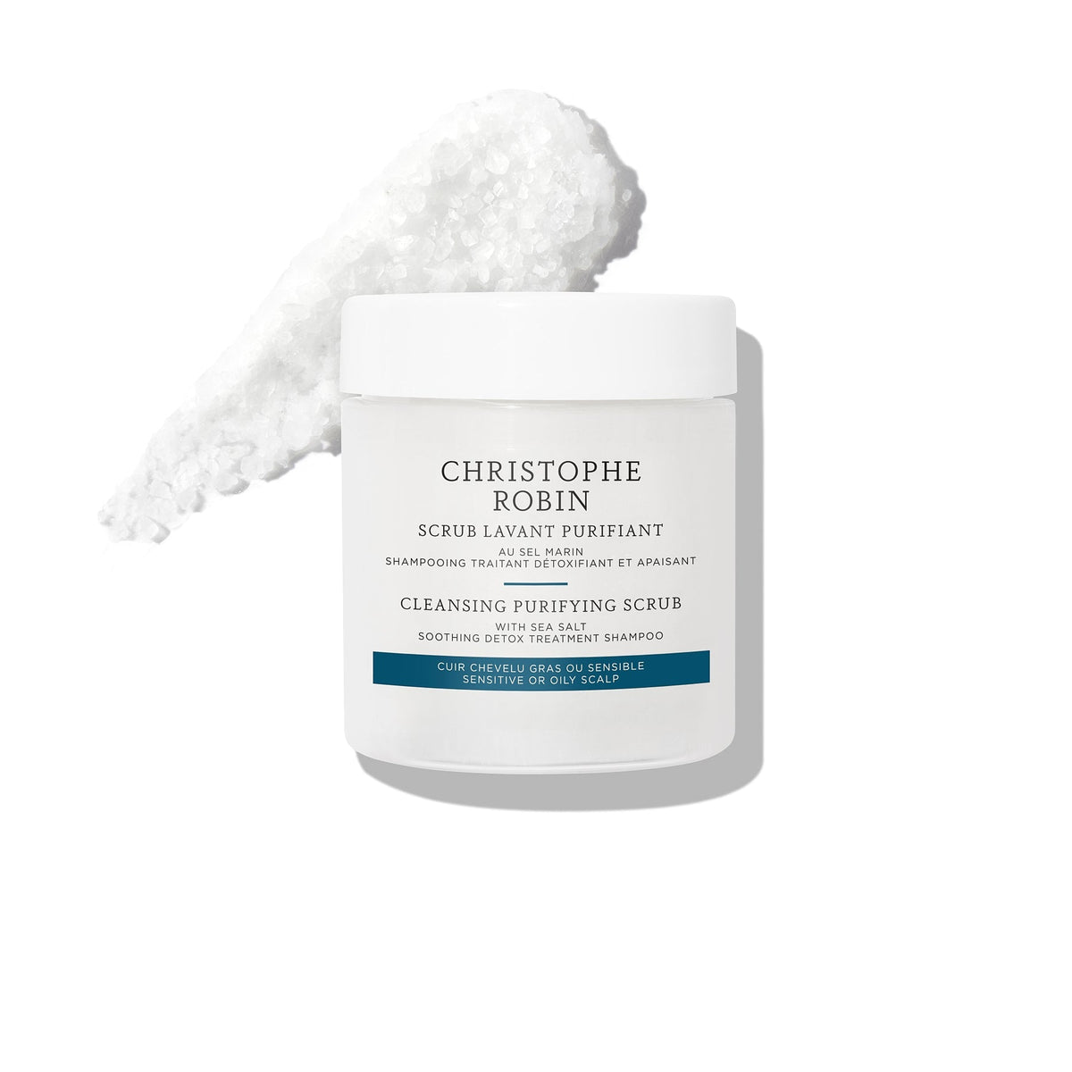 Christophe Robin - Cleansing Purifying Scrub With Sea Salt, 75ml
