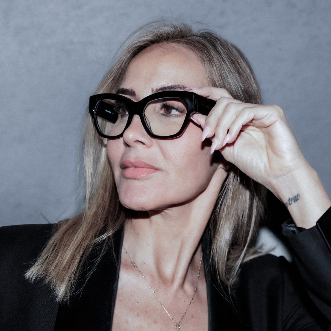 The BOSS Shiny Black - Blue Light Eyewear
