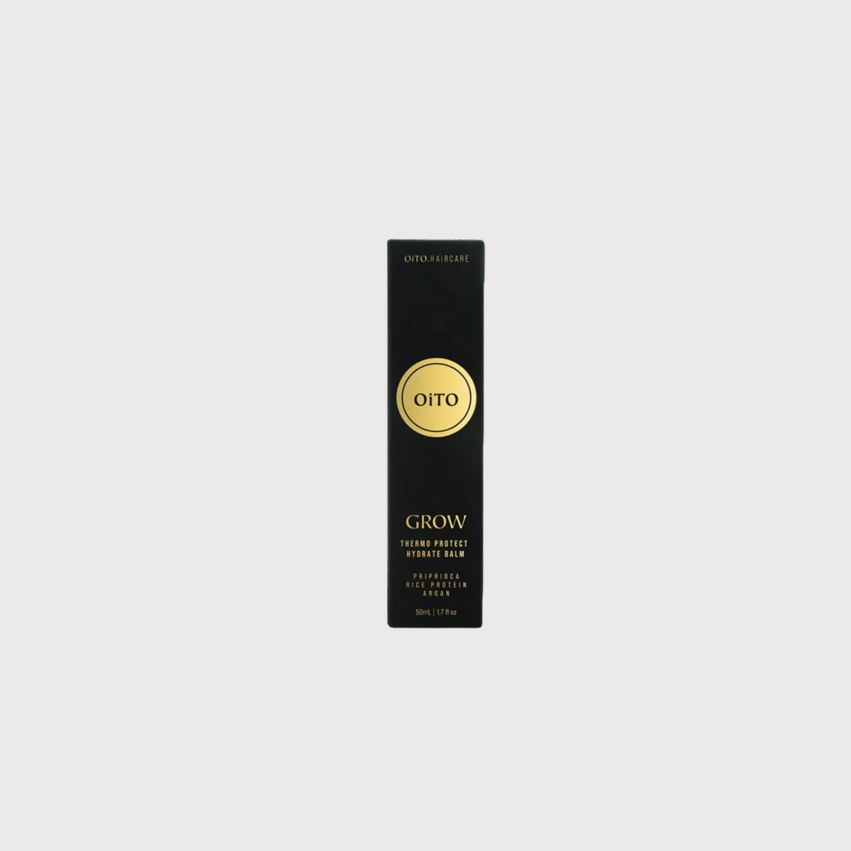 Black box with gold accents featuring the brand 'Oito' on a white background