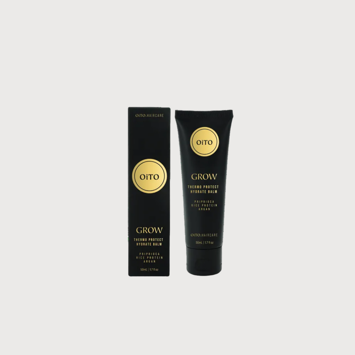 Oito Grow hair product packaging on a white background