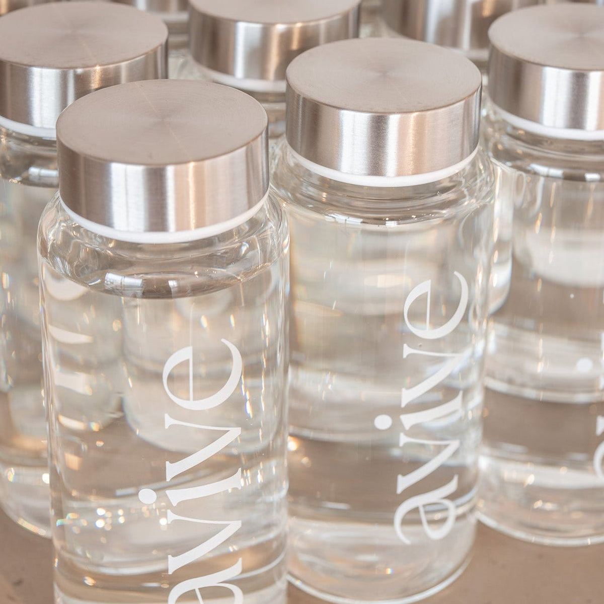 Glass Shaker Bottle