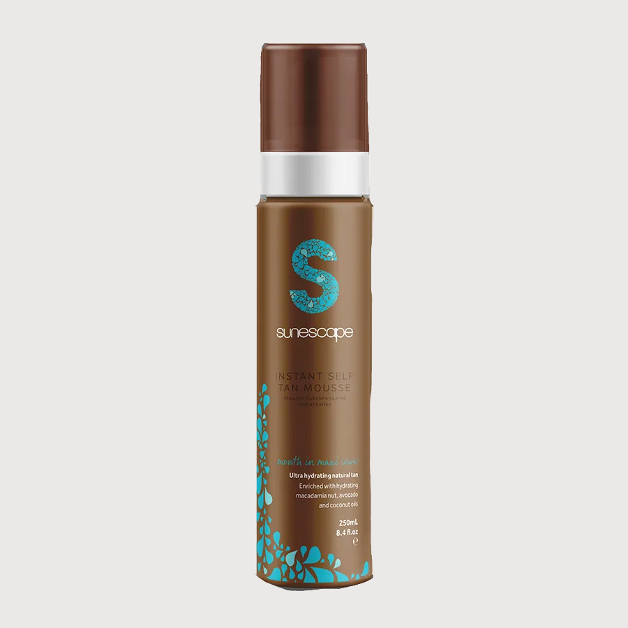 Brown bottle of Sculpted by Nature with a white cap on a white background