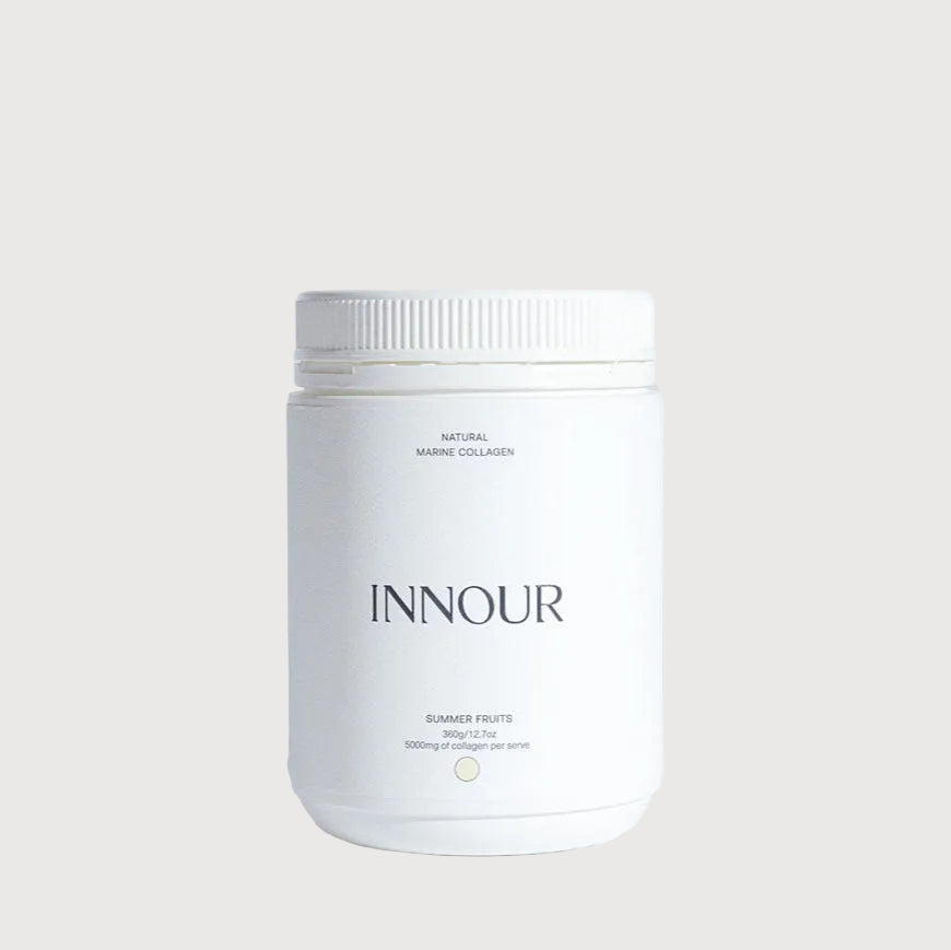 White container with 'INNOUR' branding on a light gray background
