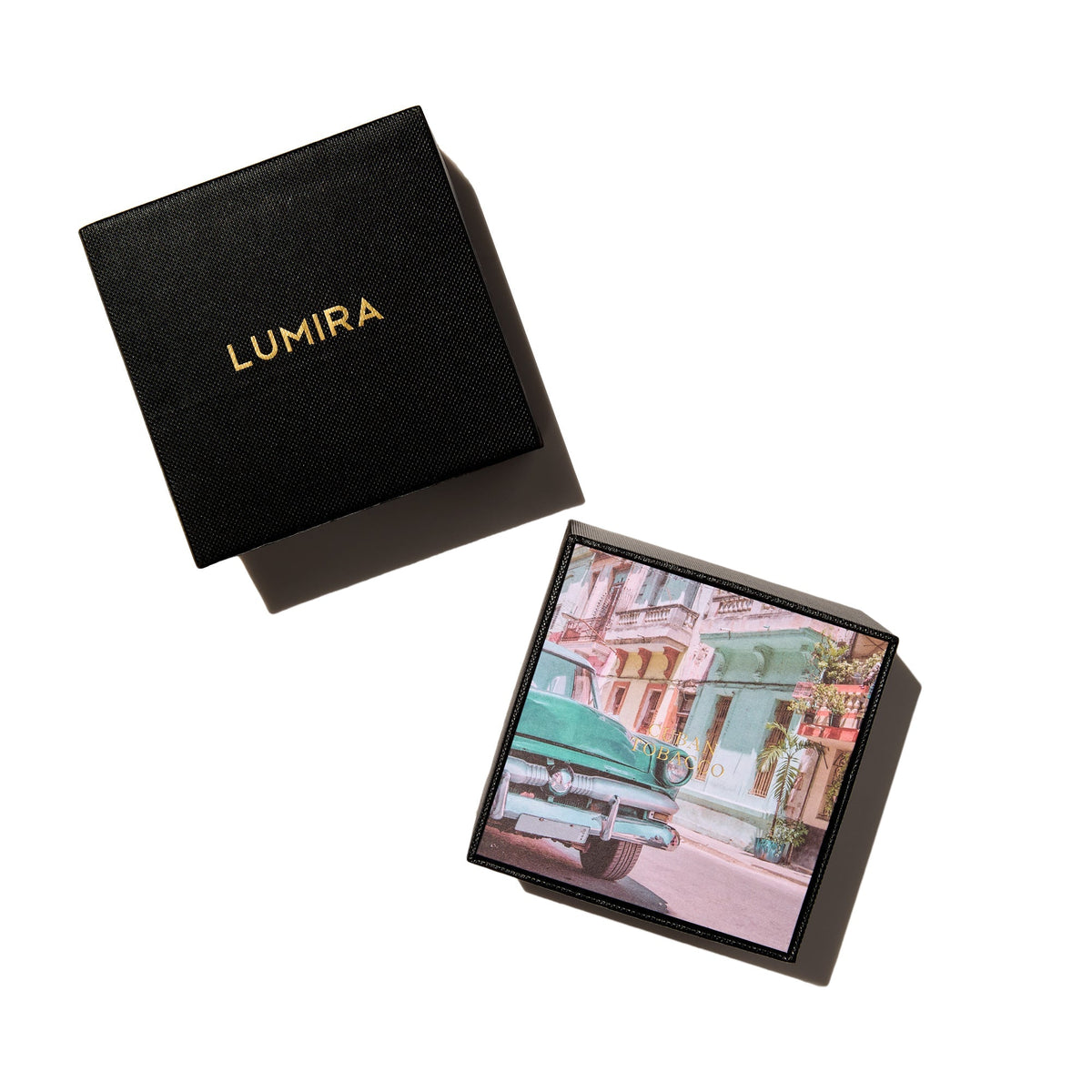 Cuban Tobacco Candle by Lumira, alternate angle