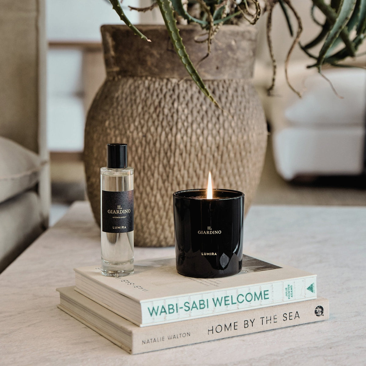 Il Giardino Candle by Lumira, packaging