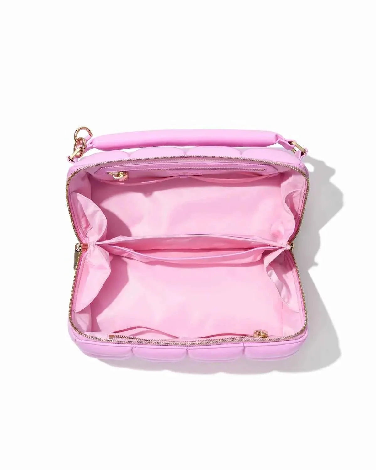 Pink HOMEE Medium Makeup Bag - Designer Cosmetic Case