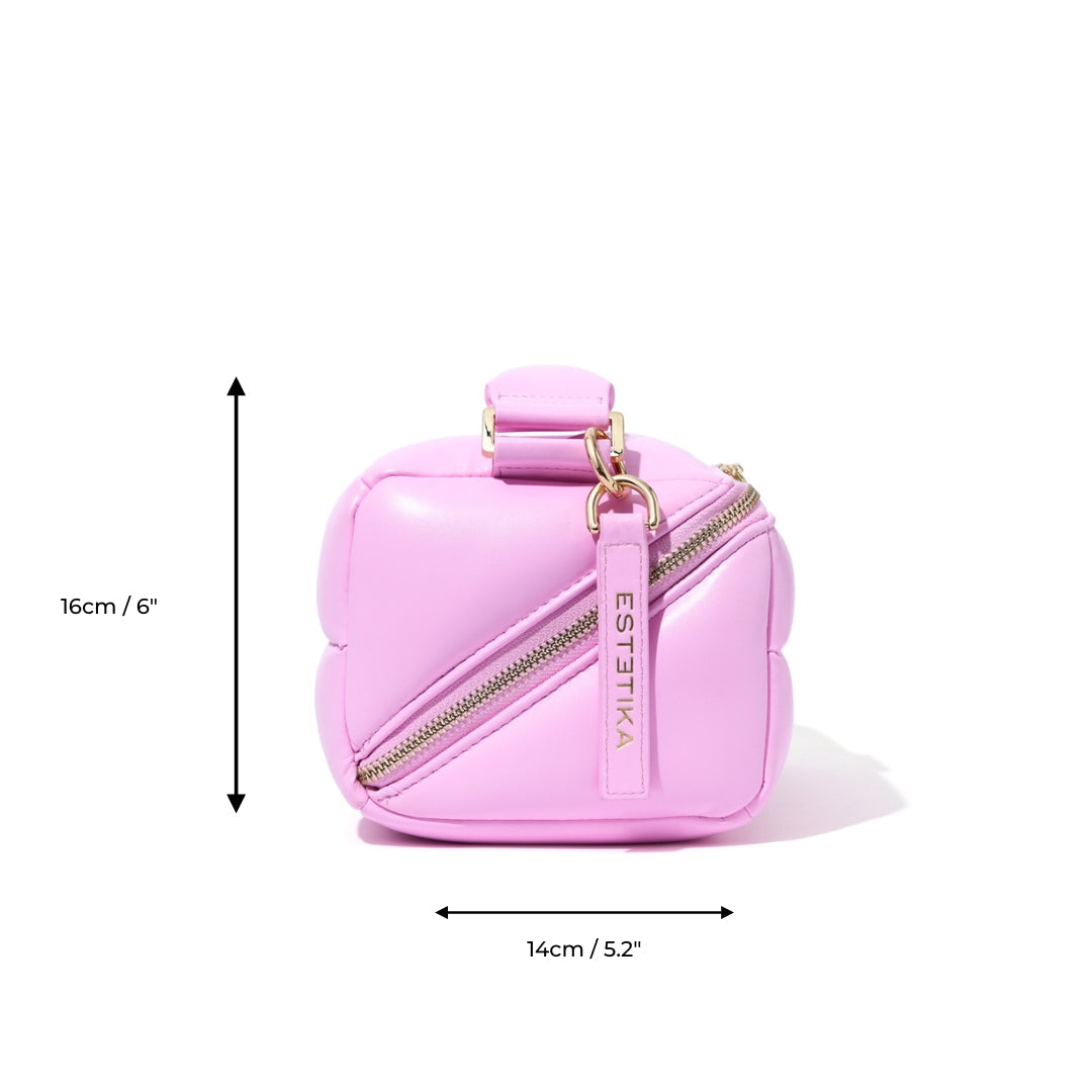 Pink HOMEE Medium Makeup Bag - Designer Cosmetic Case