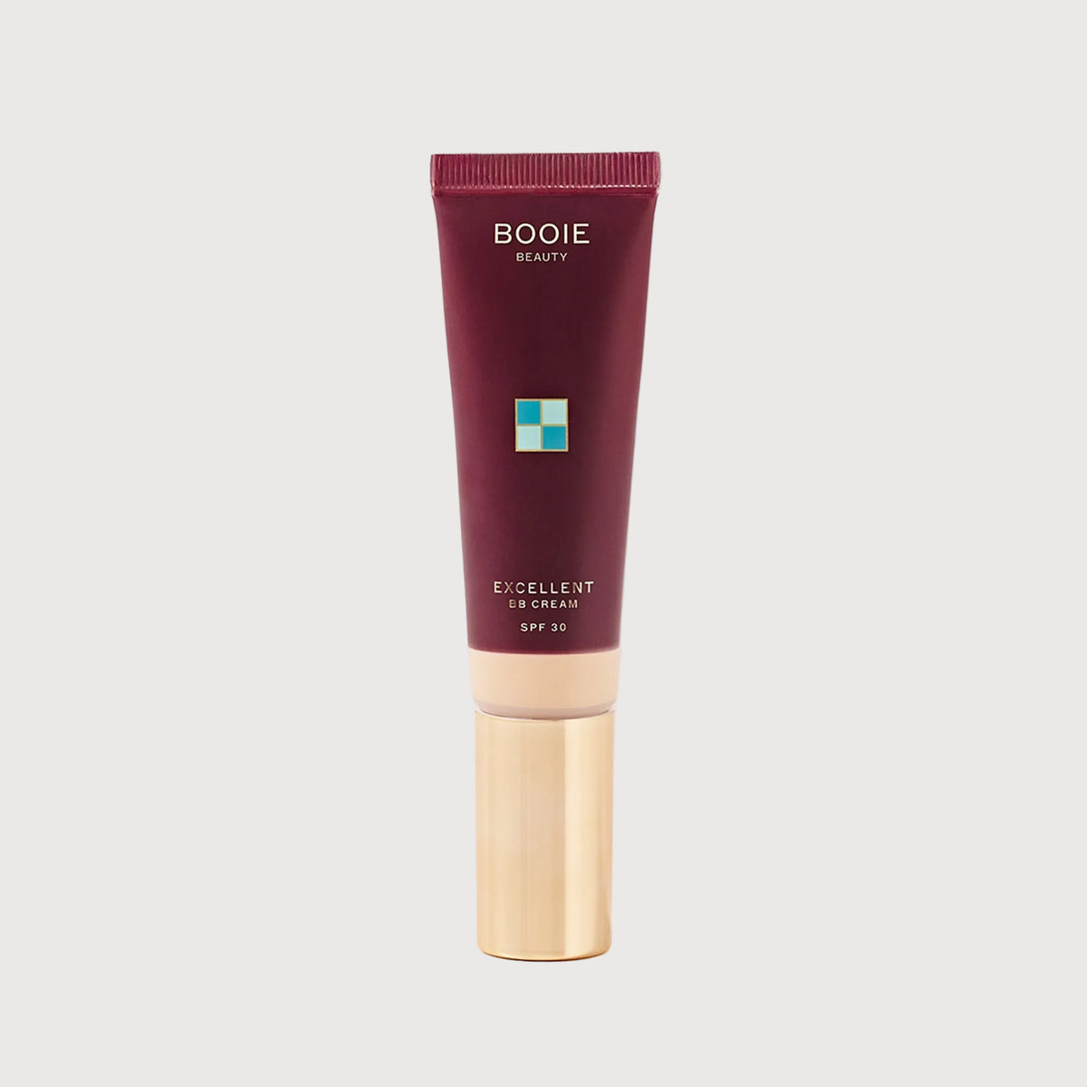 Booe Beauty cream tube on a white background