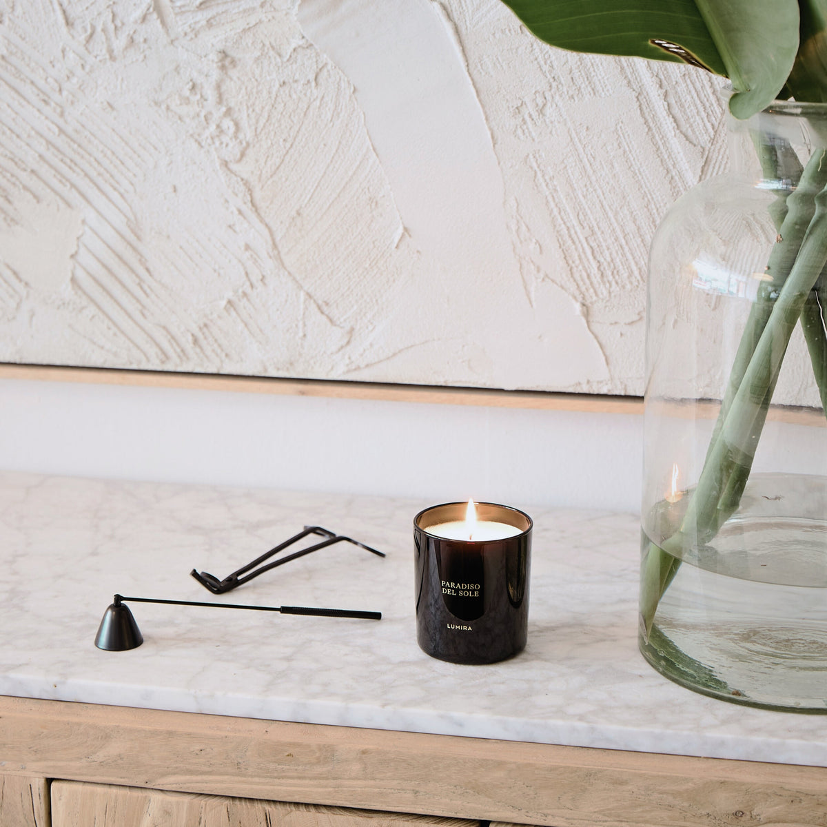 Paradiso Del Sole Candle by Lumira, packaging