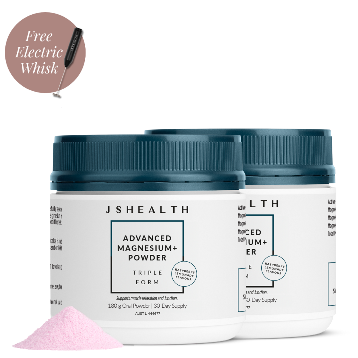 Advanced Magnesium+ Powder - Raspberry Lemonade