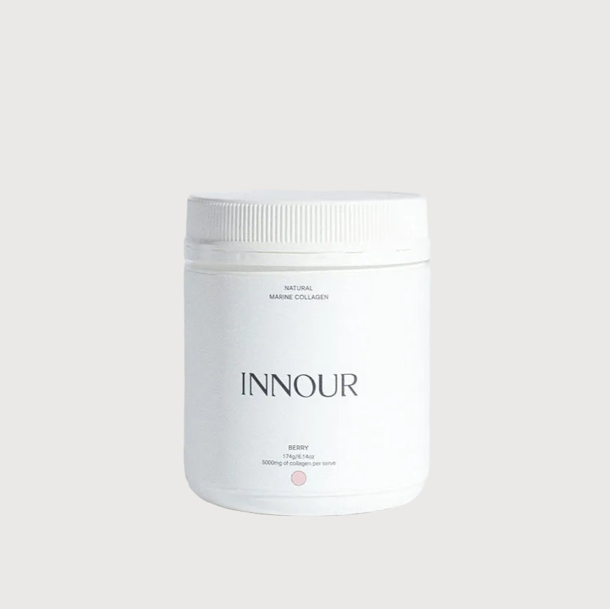 White container with 'INNOUR' branding on a light gray background