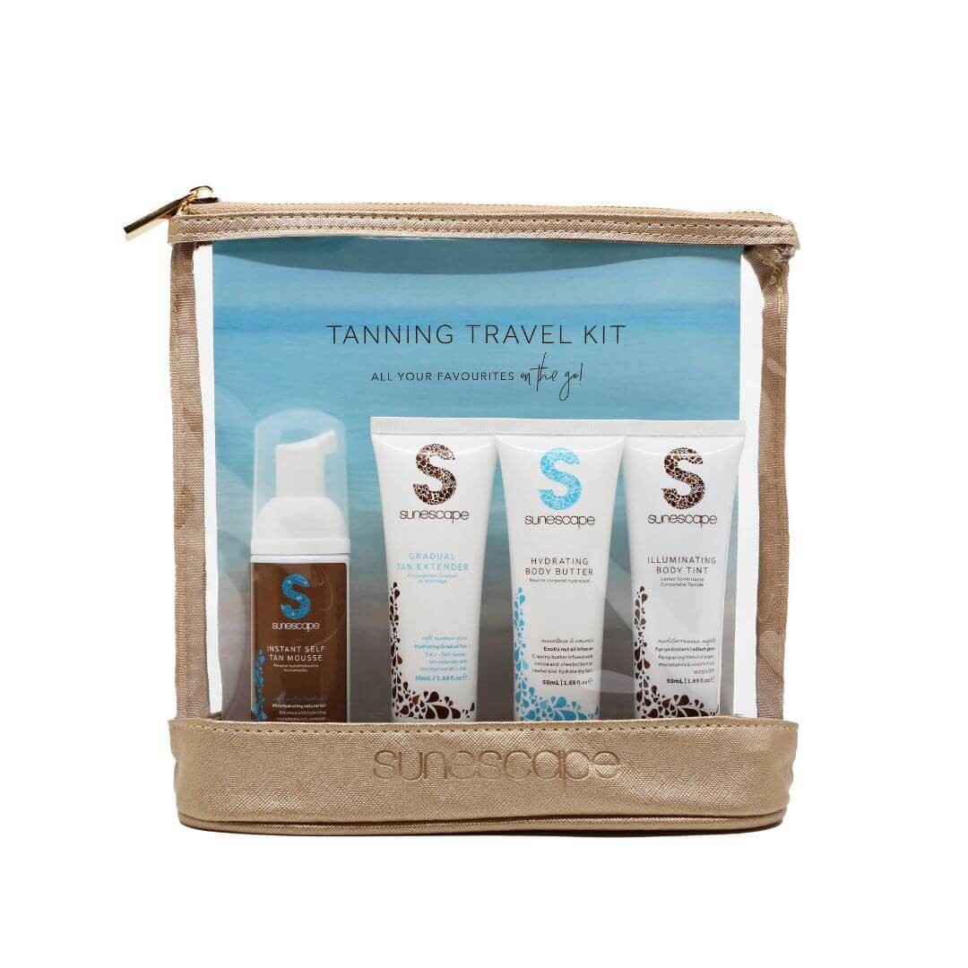 Sunescape Tanning Travel Kit (FREE Application & Tan Removal Mitts Valued at $29.85)