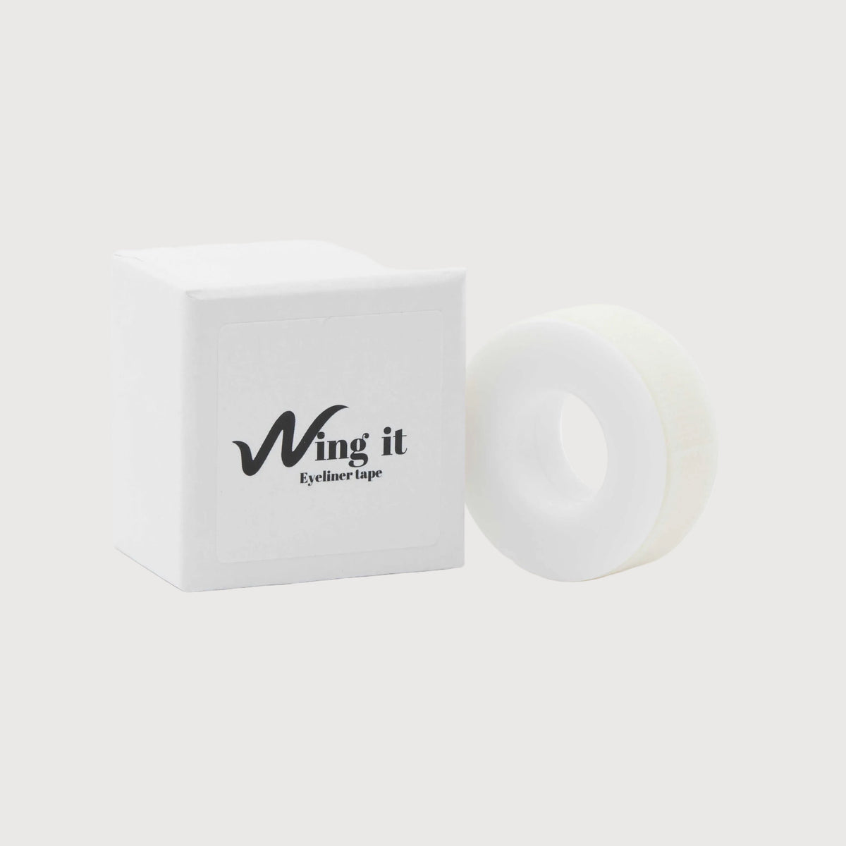 Eyeliner tape with packaging on a white background