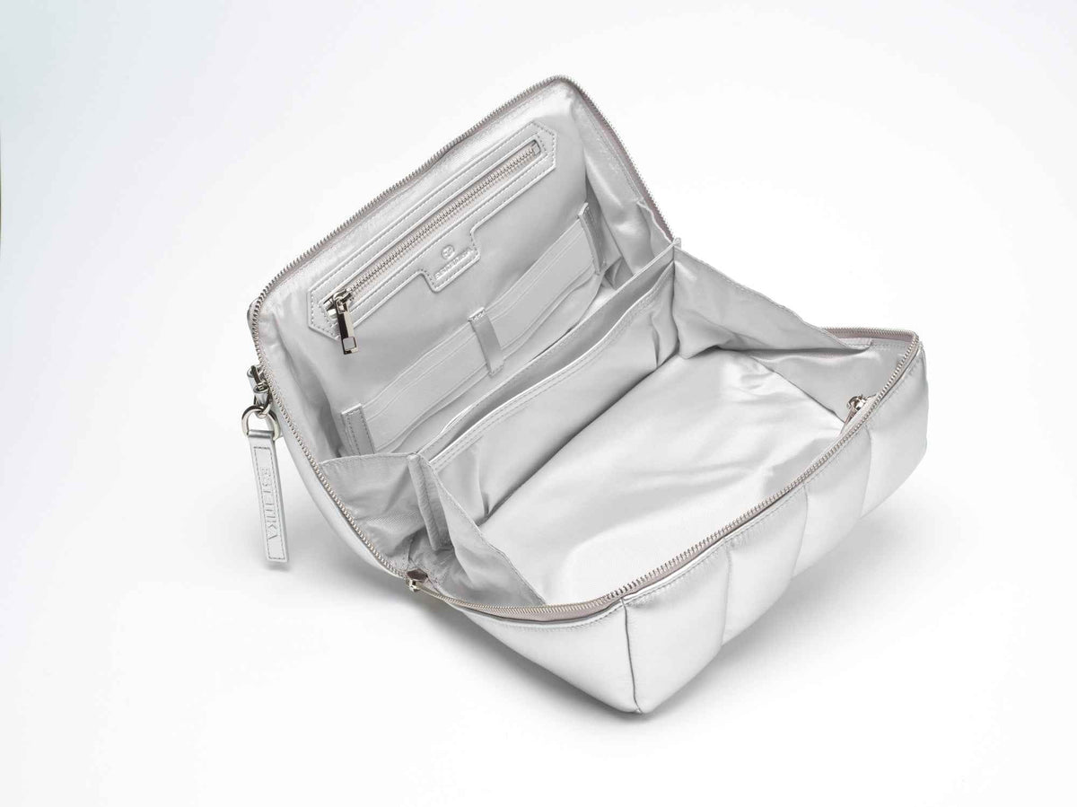 Pink BIGEE Large Makeup Bag - Designer Cosmetic Case