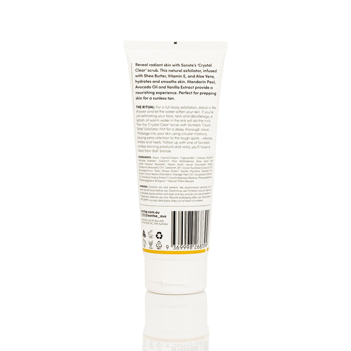 Sontse Crystal Clear Face & Body Scrub