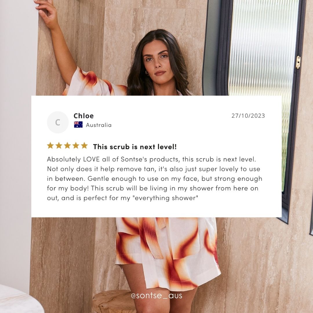 Sontse Crystal Clear Face & Body Scrub