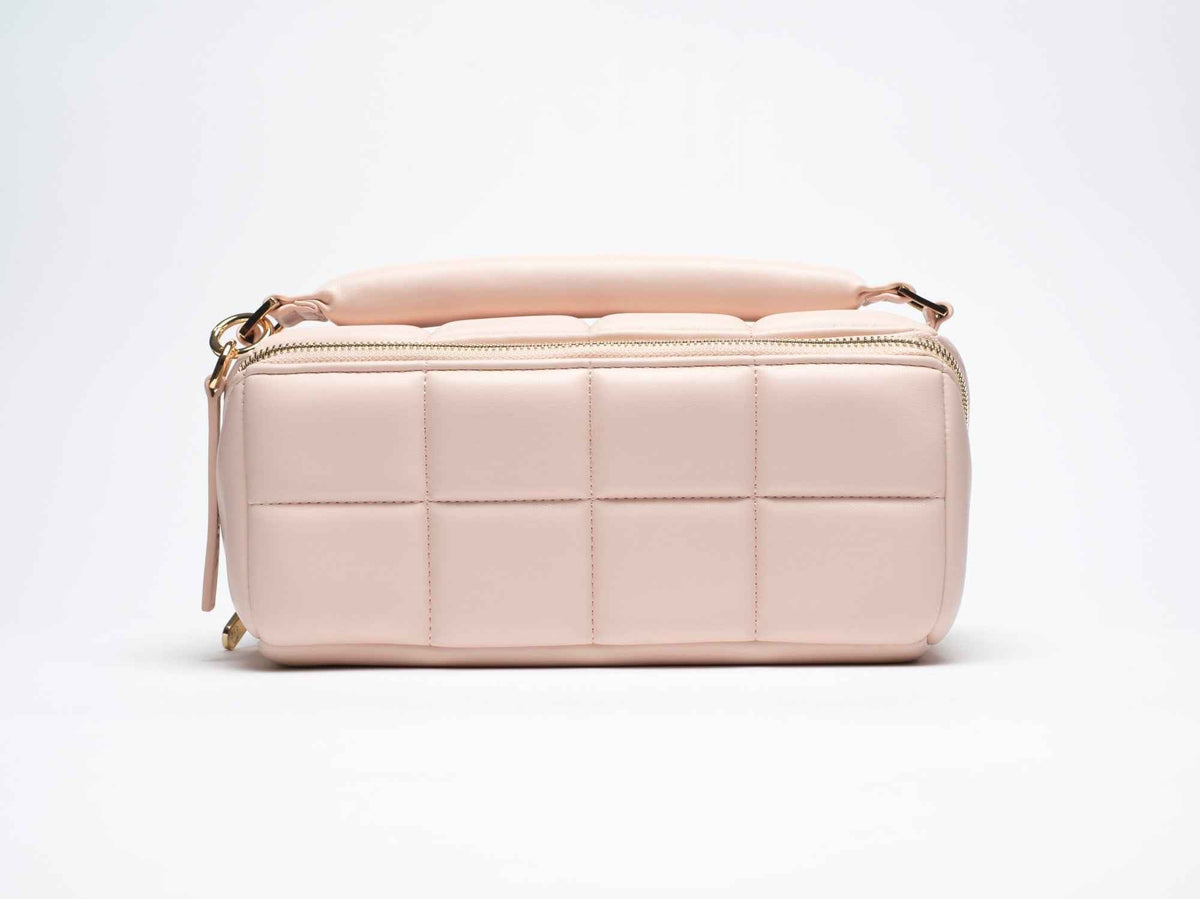 Pink HOMEE Medium Makeup Bag - Designer Cosmetic Case