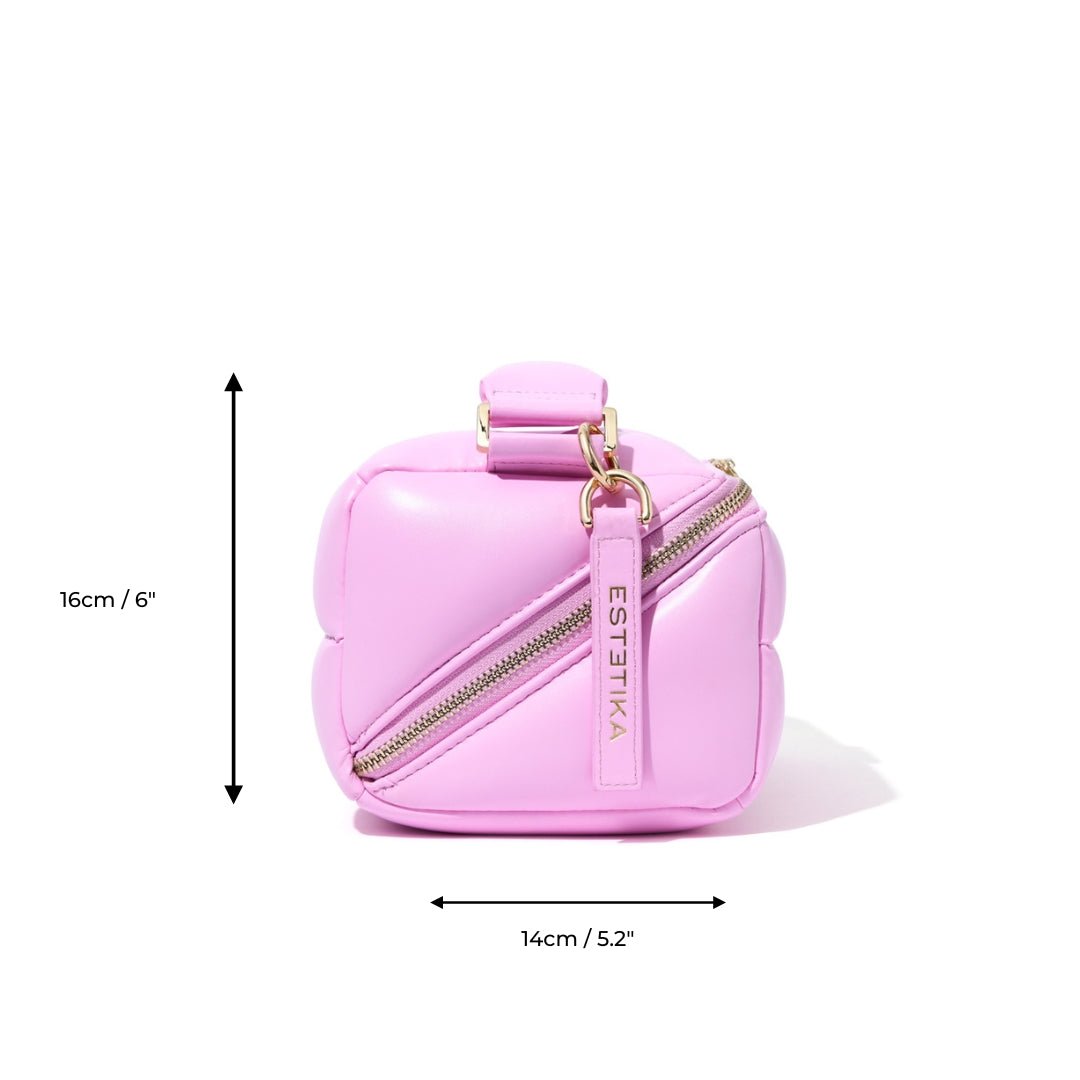 Pink HOMEE Medium Makeup Bag - Designer Cosmetic Case