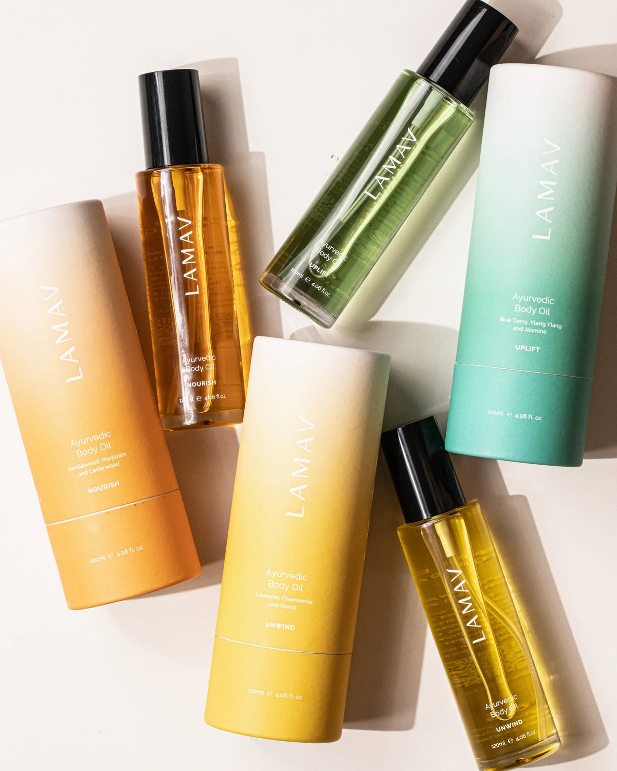 Ayurvedic Body Oils - Trio
