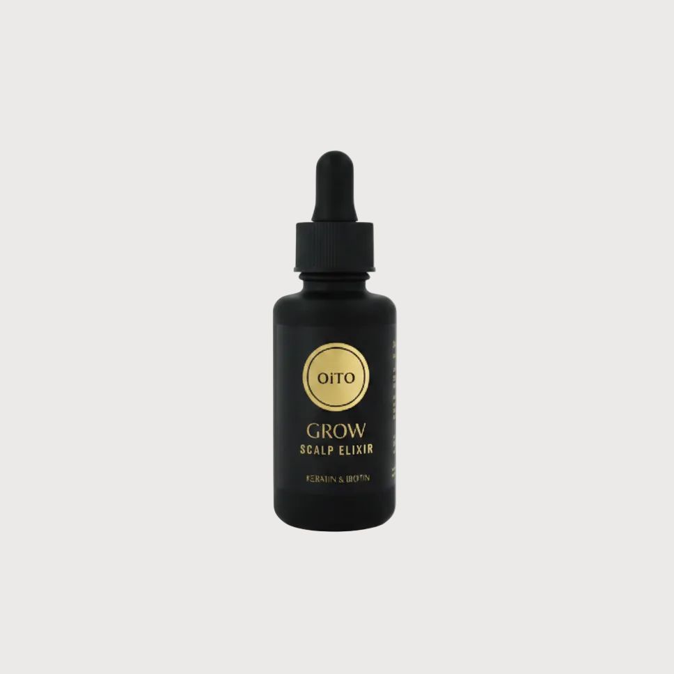 OiTO GROW bottle on #F5F5F5