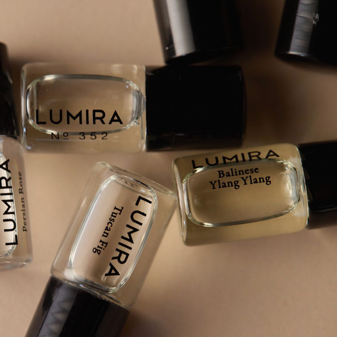 Perfume Oil Discovery Set by Lumira, packaging