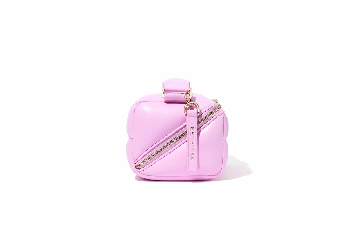Pink HOMEE Medium Makeup Bag - Designer Cosmetic Case