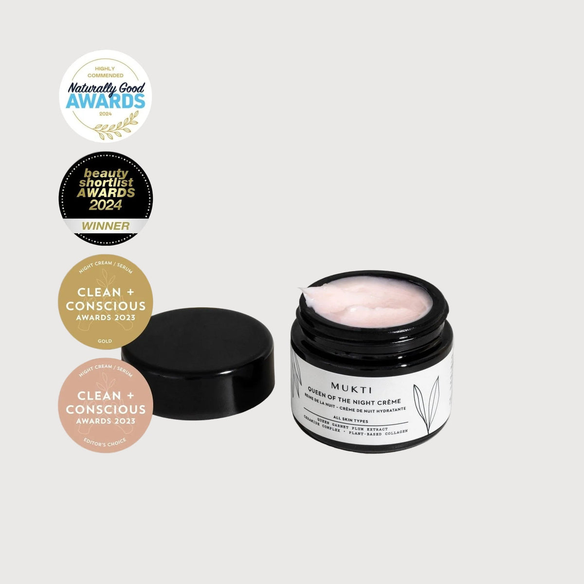 Mukti Organics Queen of the Night Creme, 50ml