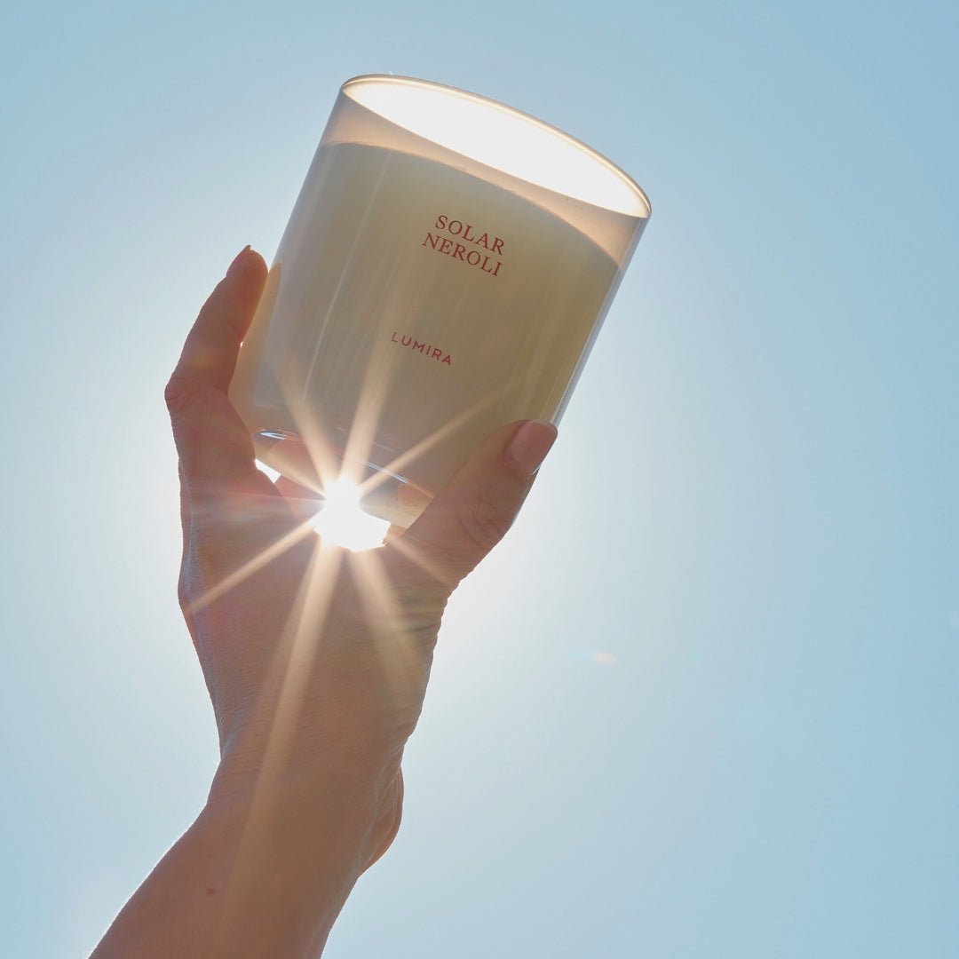 Solar Neroli Candle by Lumira, alternate angle