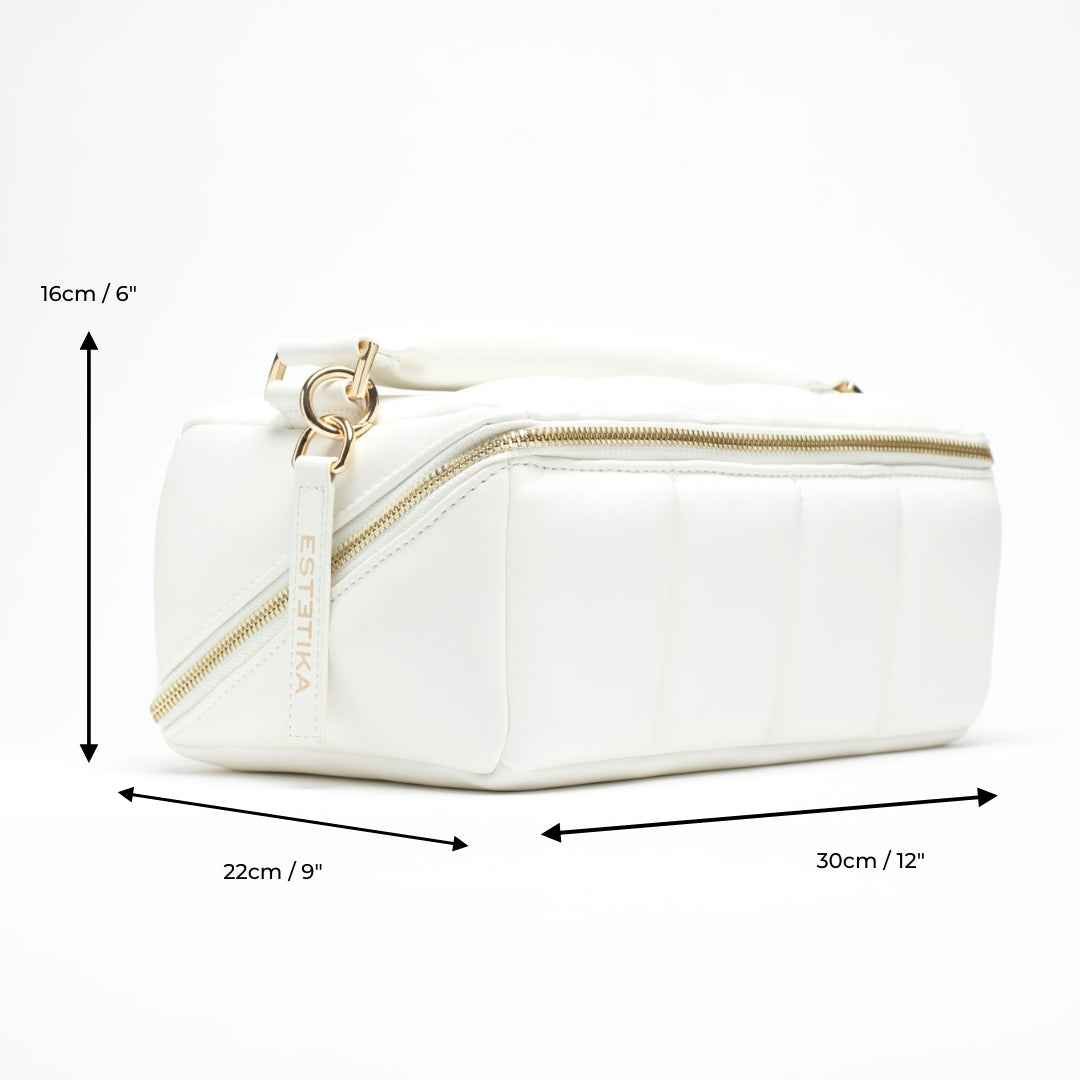 Pink BIGEE Large Makeup Bag - Designer Cosmetic Case